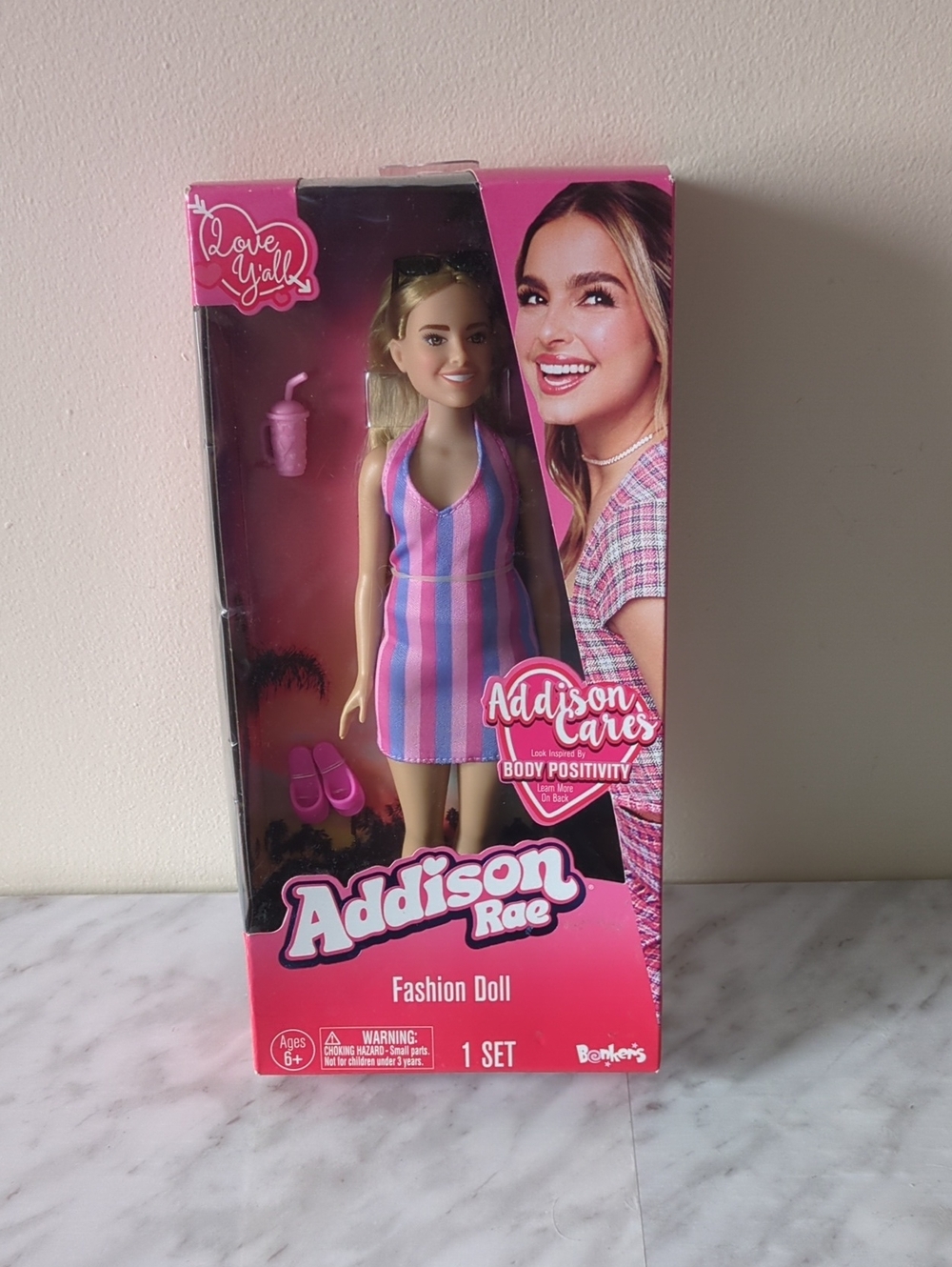 Addison Rae Fashion Doll - Addison Cares NIB